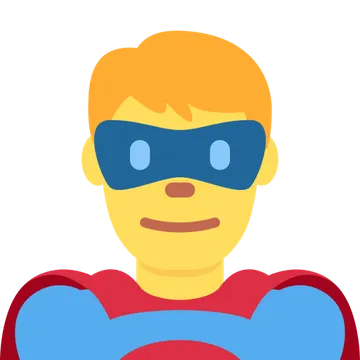Man superhero