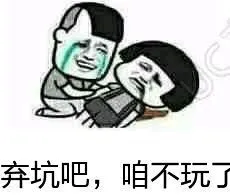 弃坑吧.咱不玩了