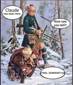 Claude Has Been Here
