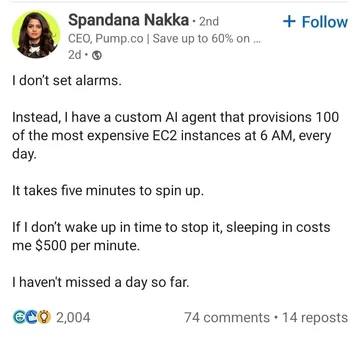 The $500-Per-Minute Alarm Clock