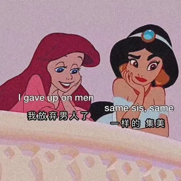 I gave up on mensame sis, same我放弃男了一样的集美