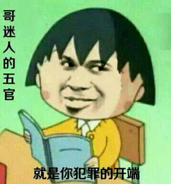 哥迷人的五官 就是你犯罪的开端