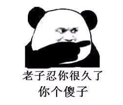 我熊猫头想告诉你 你没有任何排面