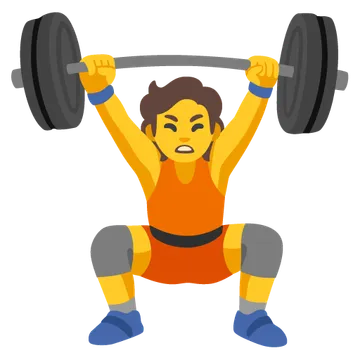 Person lifting weights