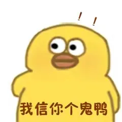 我信你个鬼鸭 - 鸭鸭表情