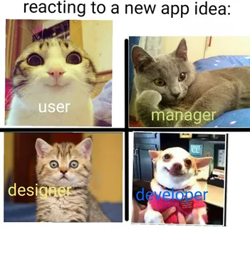 Different reactions to New App Idea's