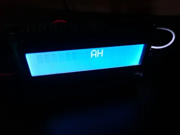 So my code stopped working and the LCD it's running on appears to be screaming out in pain