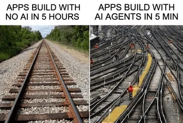 The AI Express: Straight Track vs. Spaghetti Junction