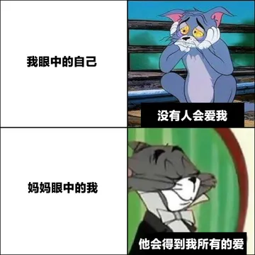 我眼中的自己没有人会爱我妈妈眼中的我他会得到我所有的爱
