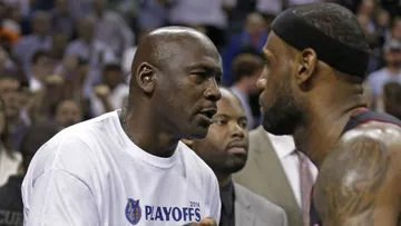 Michael Jordan & Lebron James