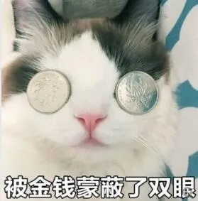 被金钱蒙衰蔽了双眼