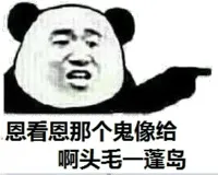 恩看恩那个鬼像给，啊头毛一蓬岛