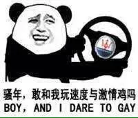 骚年敢和我玩速度与激情吗 BOY AND I DARE TO GAY