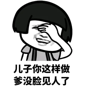 锤子你这样做爹没脸见人了