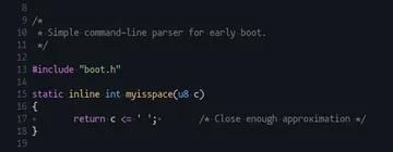 Actual Code In The Linux Kernel