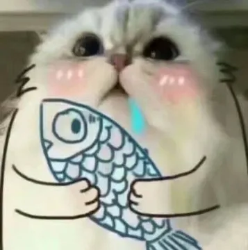 手抱咸鱼