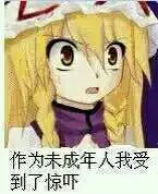 作为未成年人我爱到了惊吓!(二次元妹子)