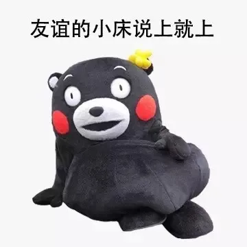 友谊的小床说上就上