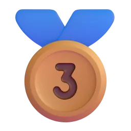 3rd place medal