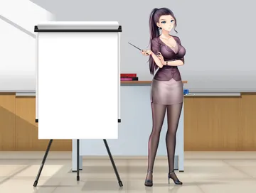 Hot Anime Lady Presentation