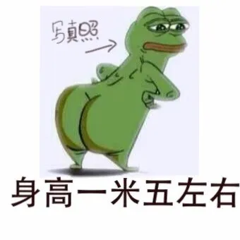 身高一米五左右 - 我家马建国丢了(frog)