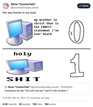 If 1: Return True