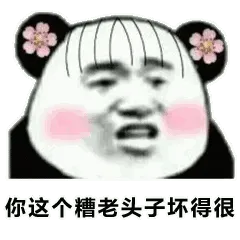 你这个糟老头子坏得很