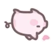小猪爱心 GIF