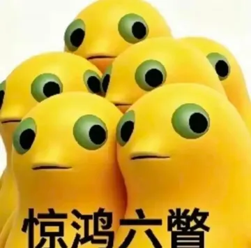 奶蛙惊鸿一瞥表情包