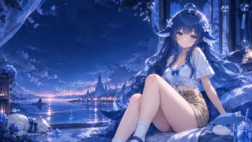 晚风夏日与大肥鱼