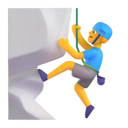 Man climbing