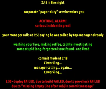 Abide The Rules Incident Can Wait