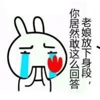 你居然敢这么回答 老娘放下身段