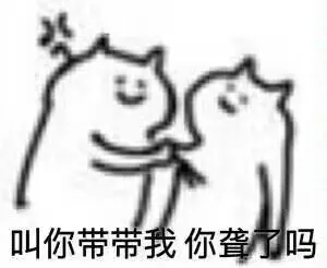 叫你带带我你聋了吗