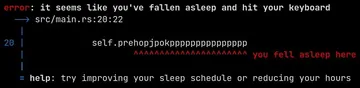 When Rustc Developers Run Out Of Error Messages