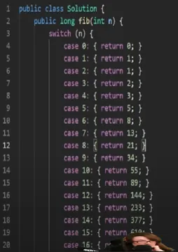 When Recursion Is Too Mainstream