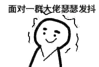 面对一群大佬瑟瑟发抖