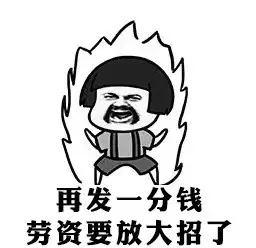再发一分钱劳资就要放大招了