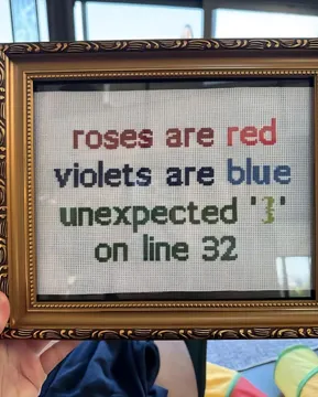 Roses Are Red, Segfaults Are Blue