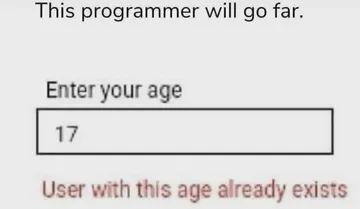 Make Age The Main Identifier