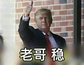 老哥，稳！（trump）