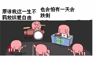 原谅我这一生不羁放纵爱自由，也会怕有一天会跌倒！（冷兔）