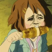 啃玉米