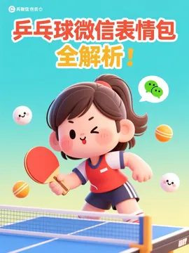乒乓球微信表情包全解析