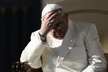 Pope Francis Facepalm