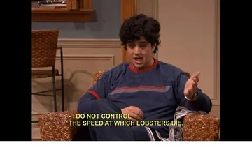 I do not control the speed at which lobsters Die