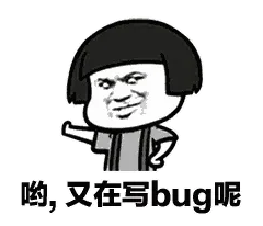 哟，又在写bug呢