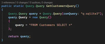 Query Inception: When Your Query Is So Query It Queries Itself
