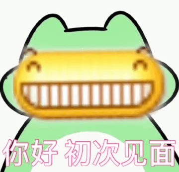 你好 初次见面