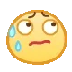 委屈 小黄脸gif表情包